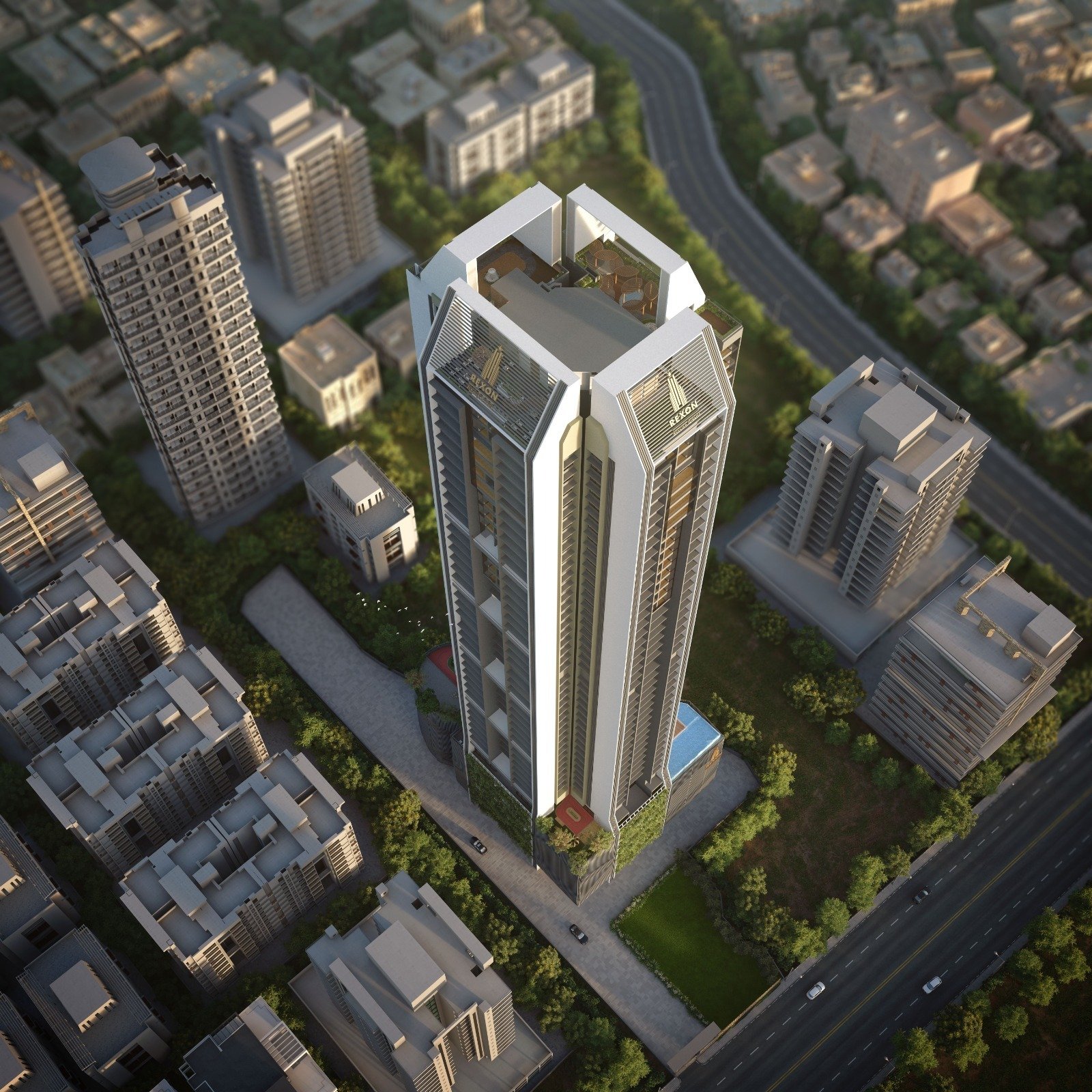 Aerial Masterplan View photo